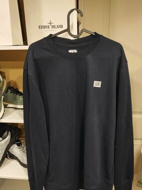 C.P. Company Navy Blue Crewneck Sweatshirt